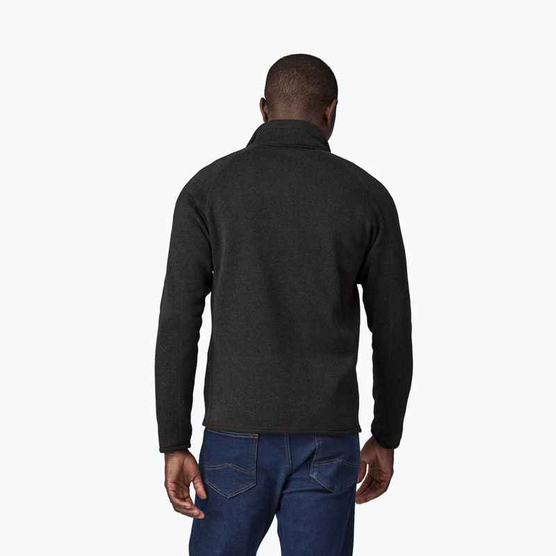 Férfi trekking pulóver Patagonia Better Sweater Fleece black 3