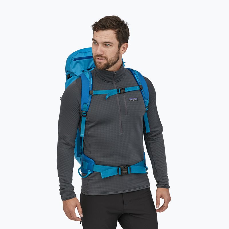 Patagonia Ascensionist 55 joya kék túra hátizsák 12