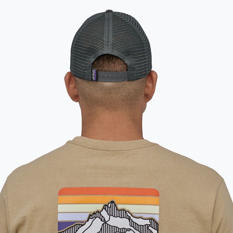 Baseball sapka Patagonia P-6 Logo LoPro Trucker forge grey 4