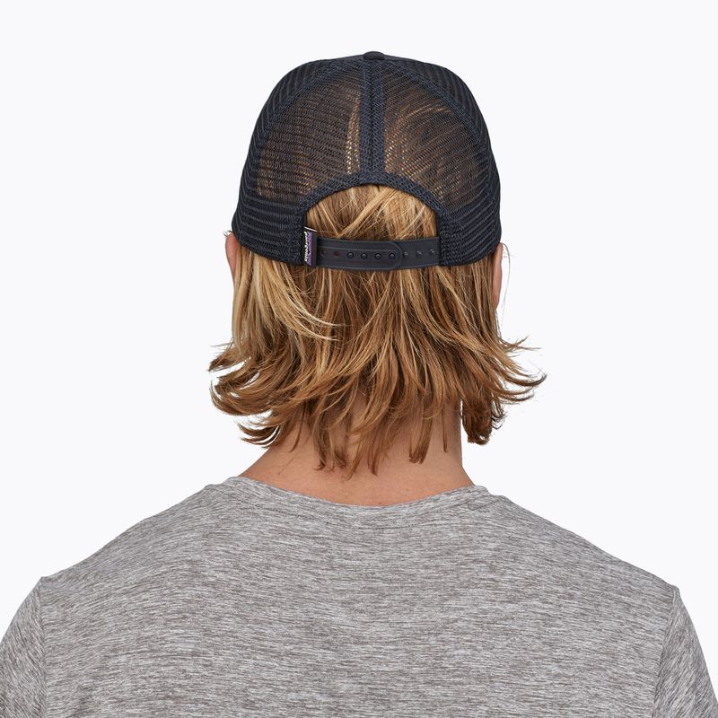 Patagonia P-6 Logo Trucker baseball sapka tengerészkék 5
