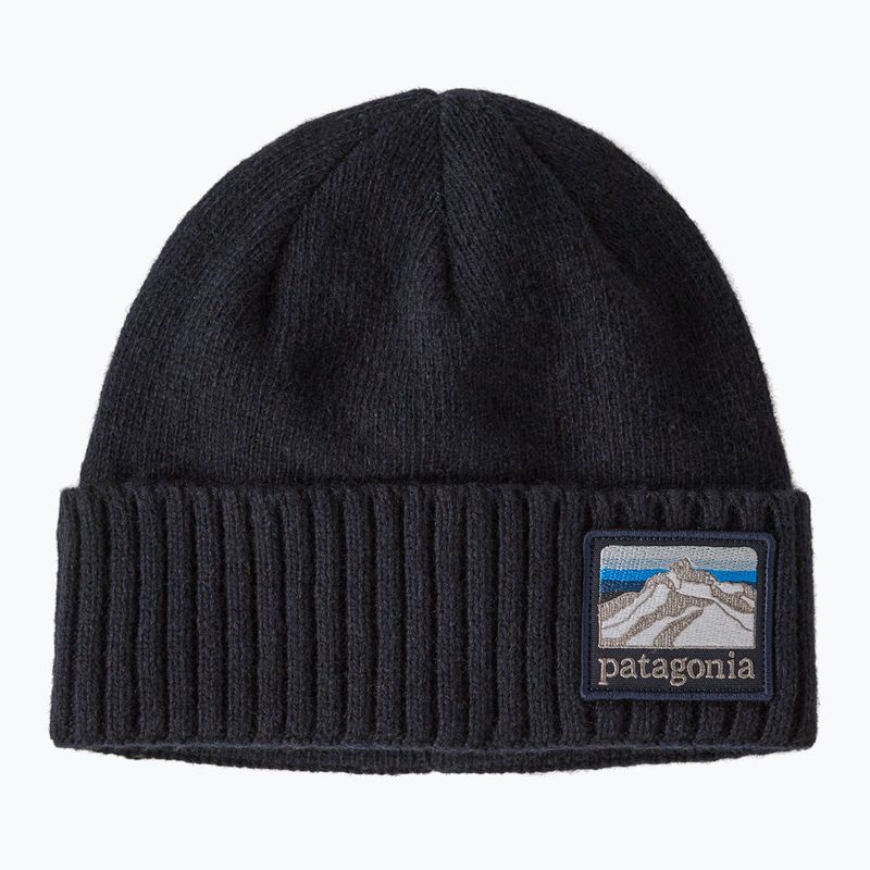 Téli sapka Patagonia Brodeo Beanie line logo ridge/classic navy