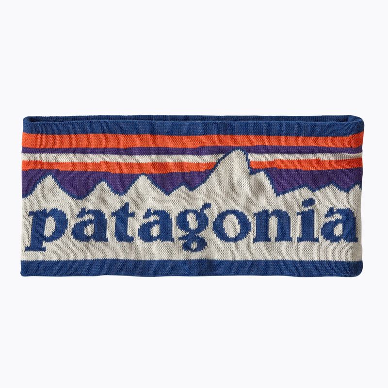 Női fejpánt Patagonia Powder Town fitz roy sunrise knit/birch fehér