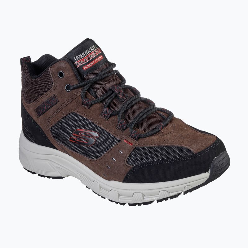 SKECHERS Oak Canyon Ironhide csokoládé férfi túracipő 7