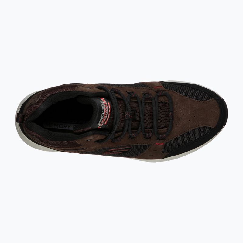 SKECHERS Oak Canyon Ironhide csokoládé férfi túracipő 11