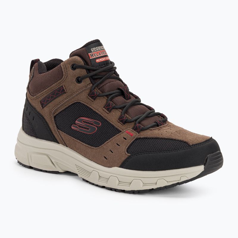 SKECHERS Oak Canyon Ironhide csokoládé férfi túracipő