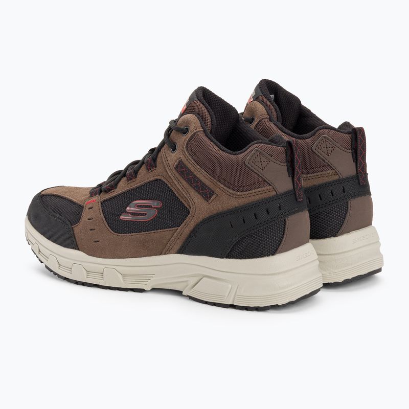 SKECHERS Oak Canyon Ironhide csokoládé férfi túracipő 3