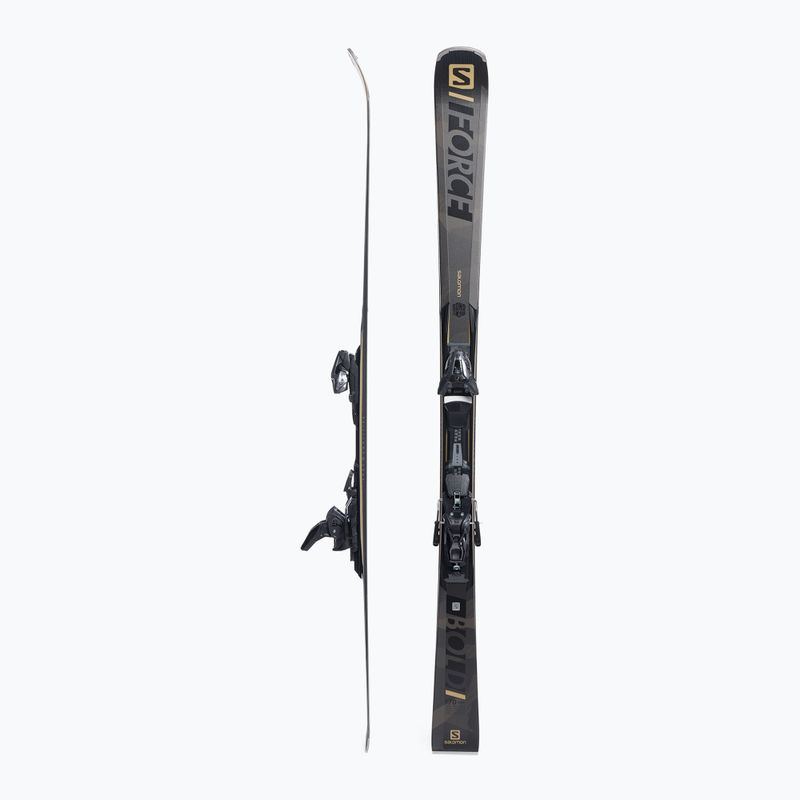 Salomon S Force Ti Bold + Z12 lesiklás síléc fekete L41675400 2