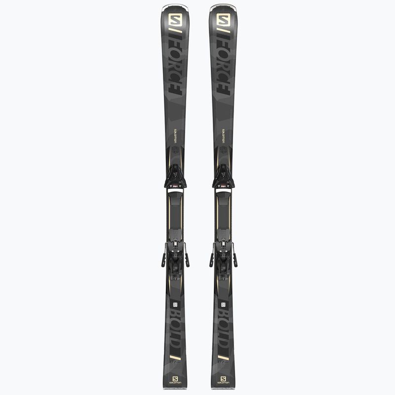 Salomon S Force Ti Bold + Z12 lesiklás síléc fekete L41675400 10
