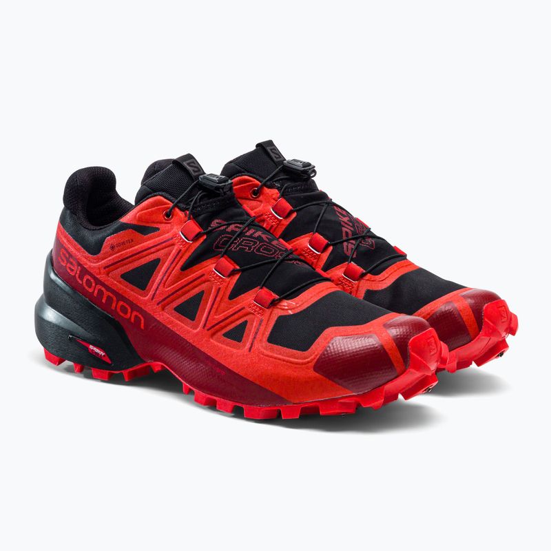 Salomon Spikecross 5 GTX férfi futócipő piros L40808200 5
