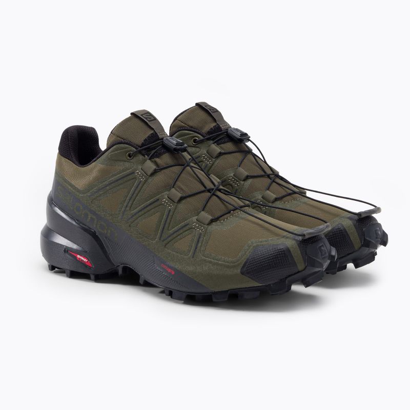 Férfi túracipő Salomon Speedcross 5 Wide zöld L40981300 5