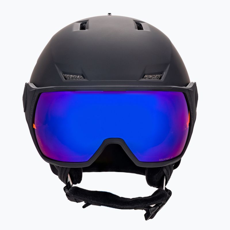 Salomon Férfi síbukósisak Pioneer Lt Visor Fekete L41199900 2