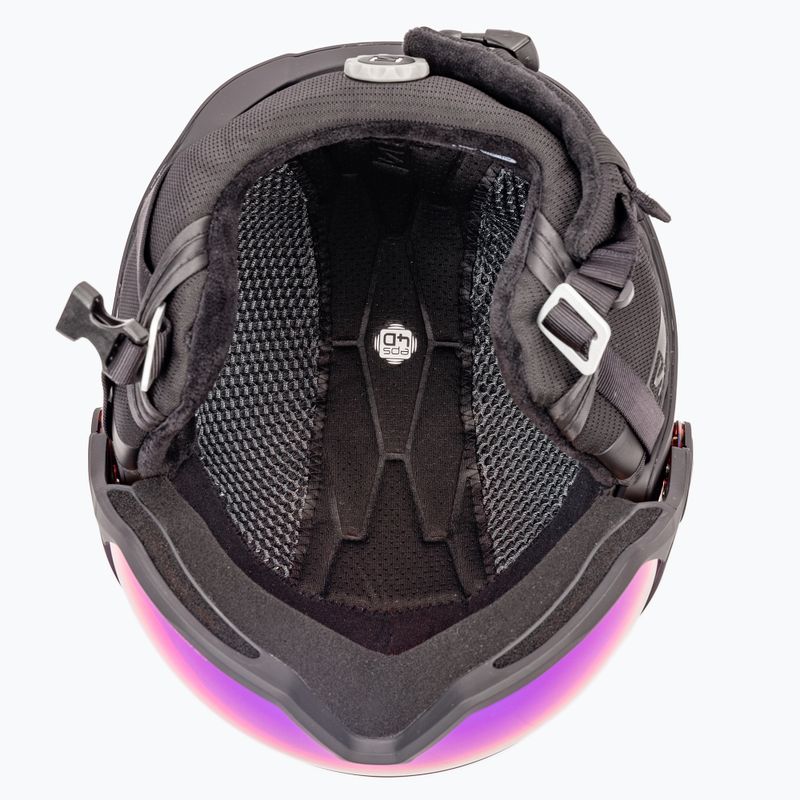 Salomon Férfi síbukósisak Pioneer Lt Visor Fekete L41199900 5