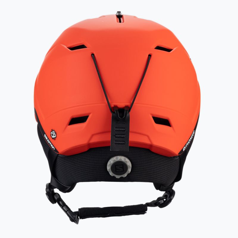 Férfi síbukósisak Salomon Pioneer Lt piros L41160000 3