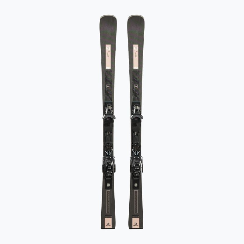 Női lesiklás síléc Salomon S/Max W 10 fekete + M11 GW L41135000/L4113210010