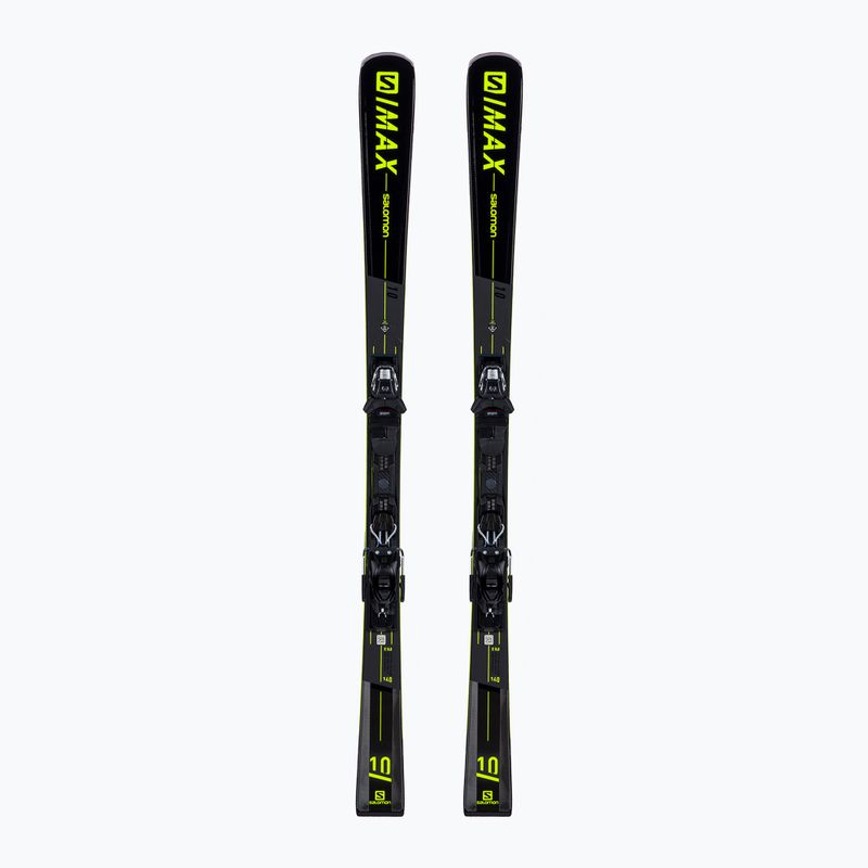 Férfi lesikló síléc Salomon S/Max 10 fekete + M11 GW L41134300/L4146900010
