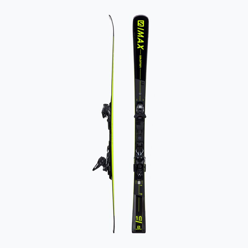 Férfi lesikló síléc Salomon S/Max 10 fekete + M11 GW L41134300/L4146900010 2