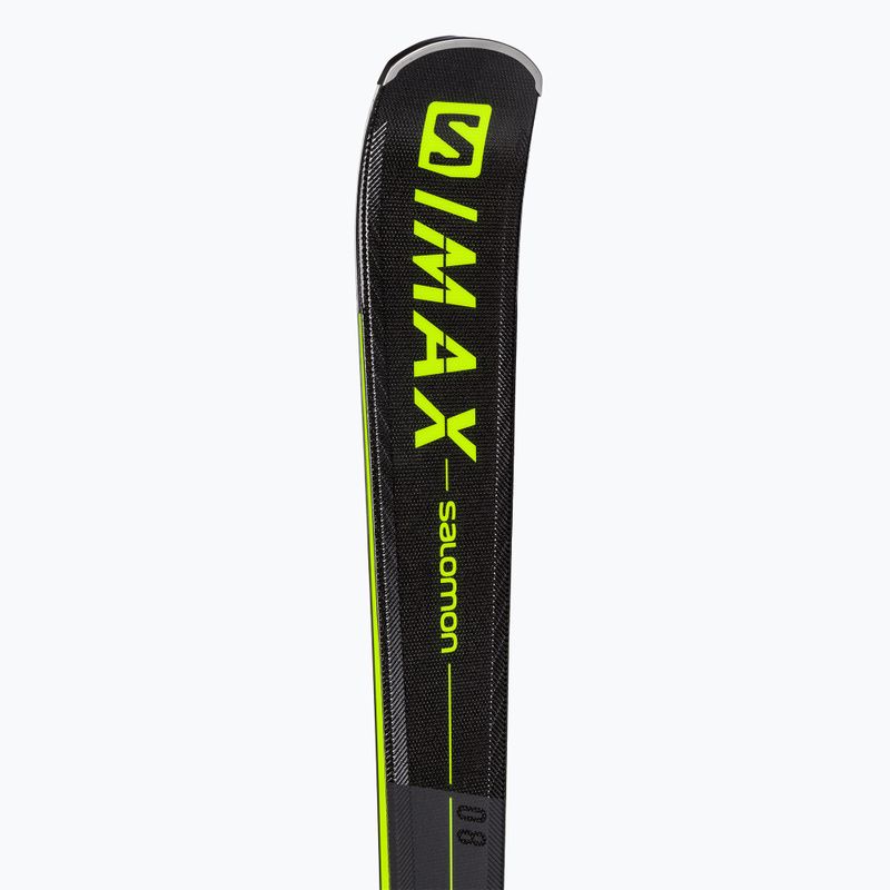 Férfi lesikló síléc Salomon S/Max 8 szürke + M11 GW L41134400/L4113200010 6