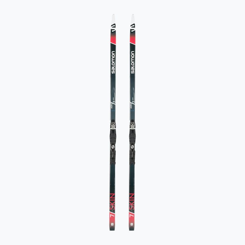 Salomon Aero 7 Eskin + Prolink Access sífutó síléc fekete/piros L412131PM