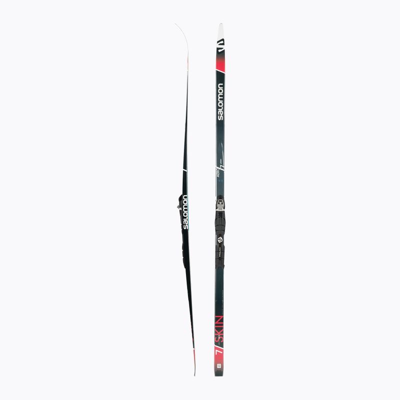 Salomon Aero 7 Eskin + Prolink Access sífutó síléc fekete/piros L412131PM 2