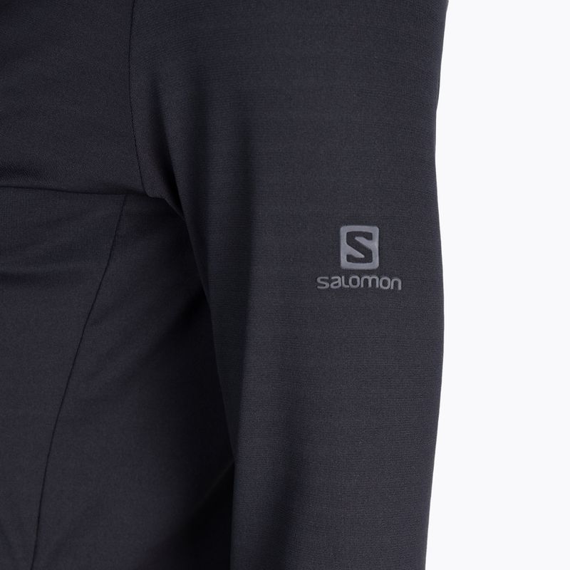 Női Salomon Outrack Full Zip Mid fleece pulóver fekete LC1358200 3