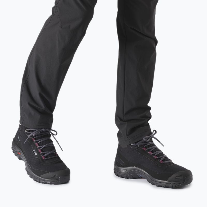 Salomon Shelter CS WP női trekking bakancs fekete L41110500 9