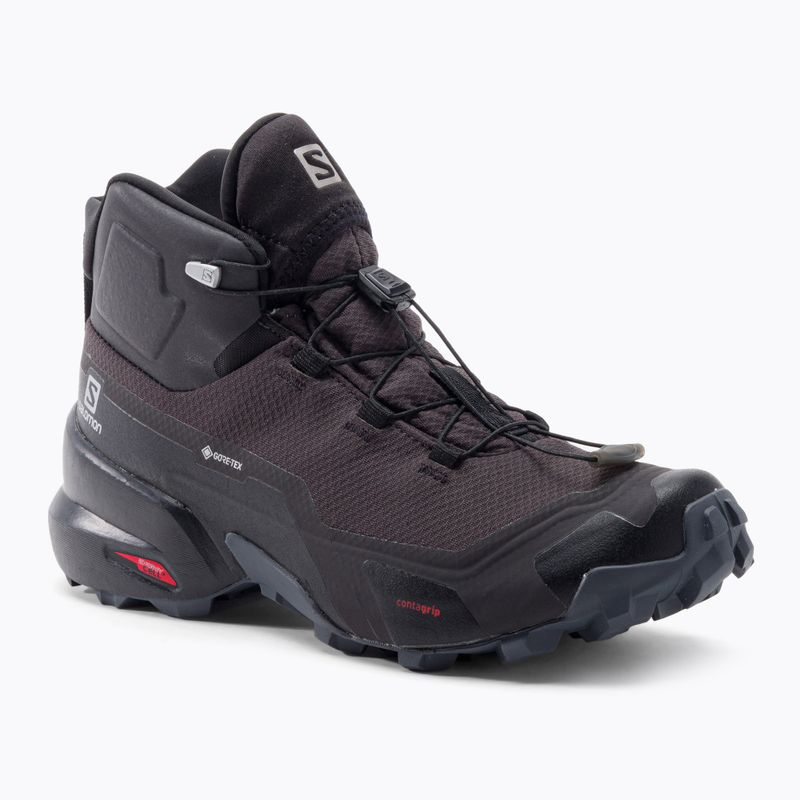 Salomon Cross Hike Mid Gore-Tex férfi túrabakancs fekete L41118500