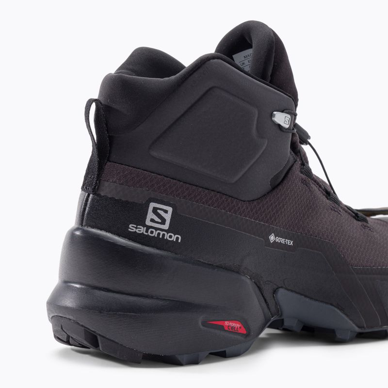 Salomon Cross Hike Mid Gore-Tex férfi túrabakancs fekete L41118500 8