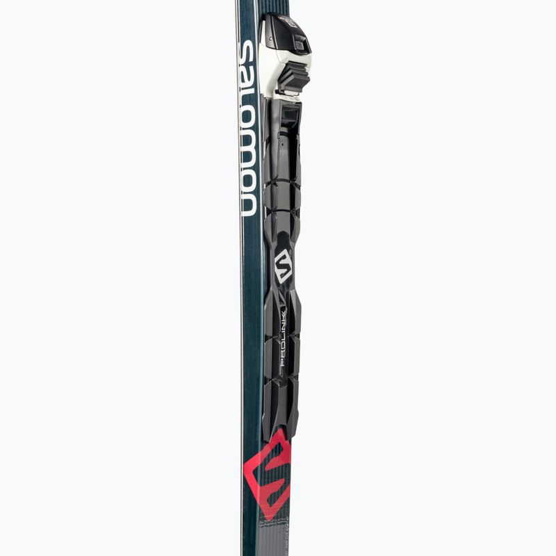 Salomon Snowscape 8 Skin + Prolink Auto sífutó síléc fekete/piros L413753PM 7