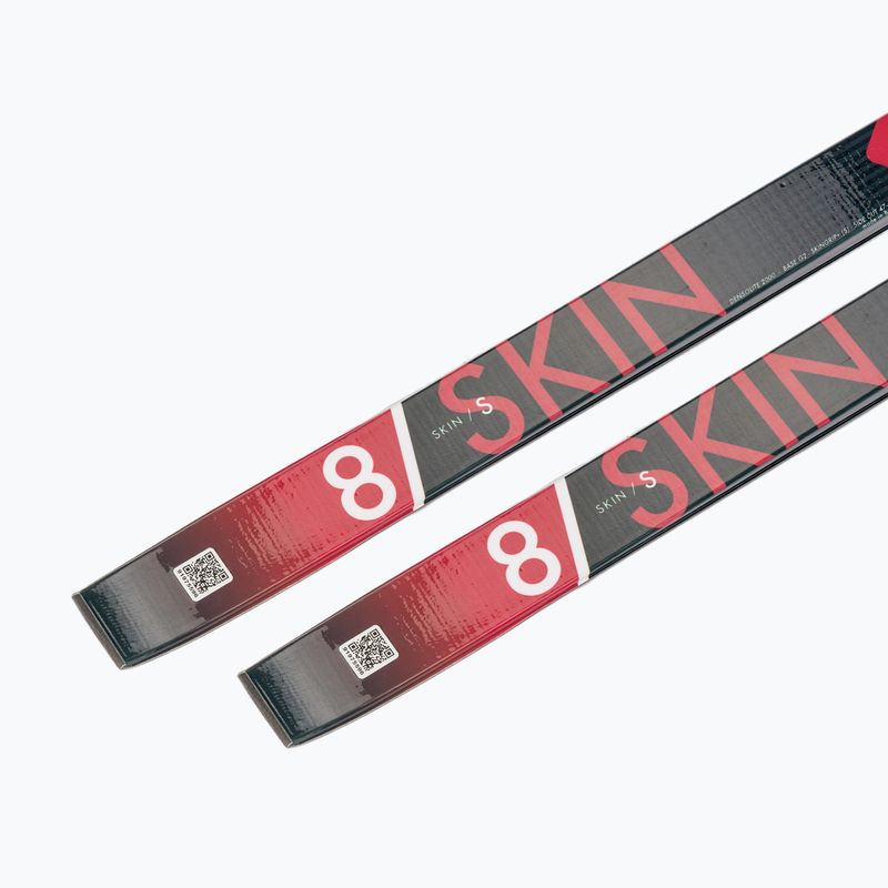 Salomon Snowscape 8 Skin + Prolink Auto sífutó síléc fekete/piros L413753PM 9