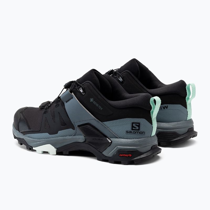 Női túrabakancs Salomon X Ultra 4 GTX szürke-fekete L41289600 3