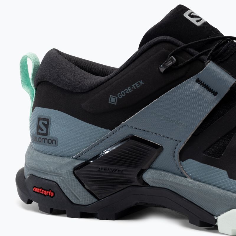 Női túrabakancs Salomon X Ultra 4 GTX szürke-fekete L41289600 7