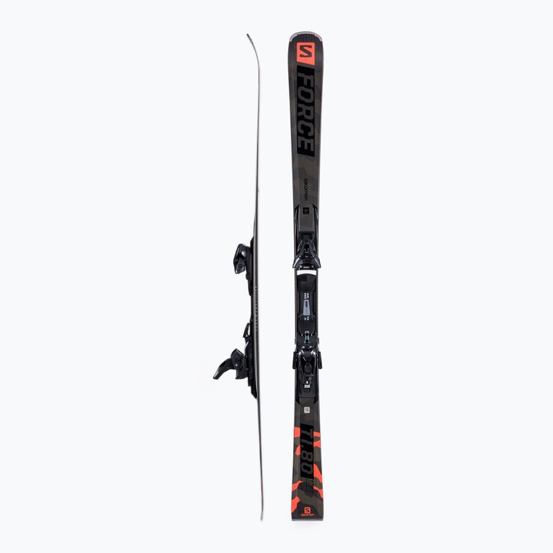 Férfi lesiklás síléc Salomon S/Force Ti.80 szürke + Z12 GW L41496000/L4146890010 2