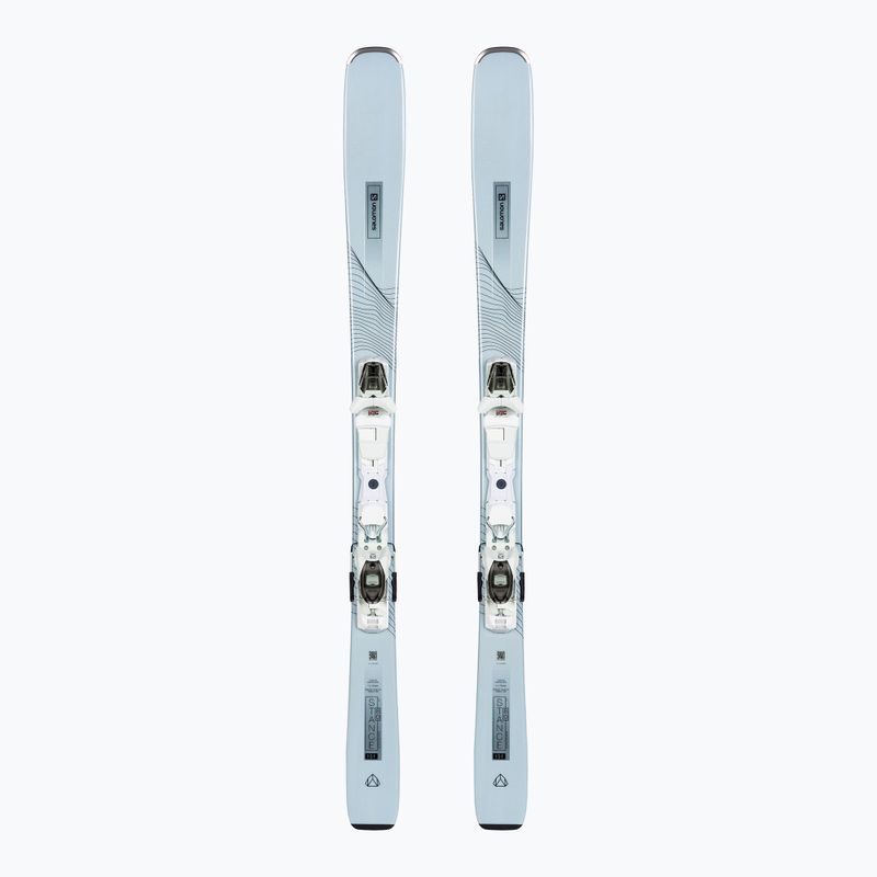Férfi lesiklás síléc Salomon Stance W80 fehér + M10 GW L41494000/L4113260010