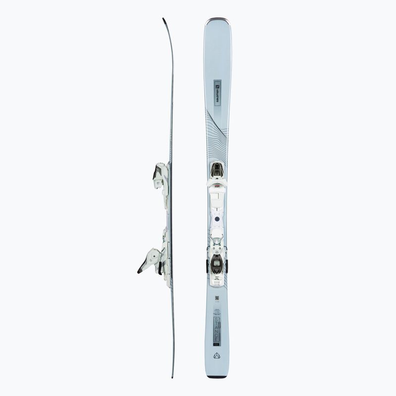 Férfi lesiklás síléc Salomon Stance W80 fehér + M10 GW L41494000/L4113260010 2