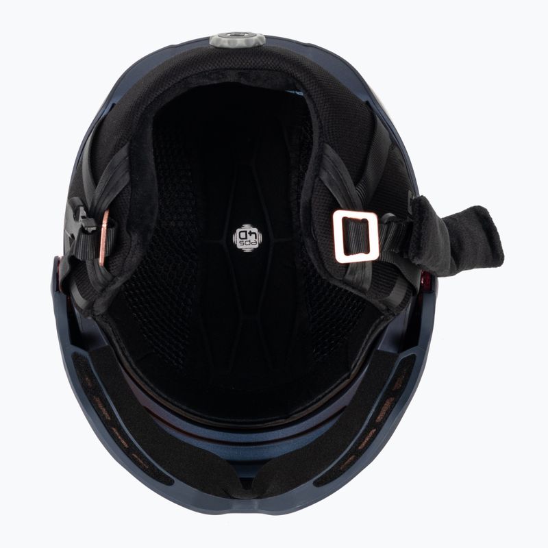 Női síbukósisak Salomon Icon LT Visor Photo Sigma S1-S3 sötétkék L41529800 5