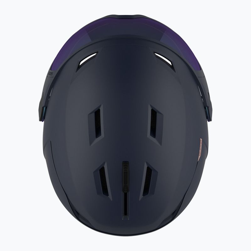 Női síbukósisak Salomon Icon LT Visor Photo Sigma S1-S3 sötétkék L41529800 13