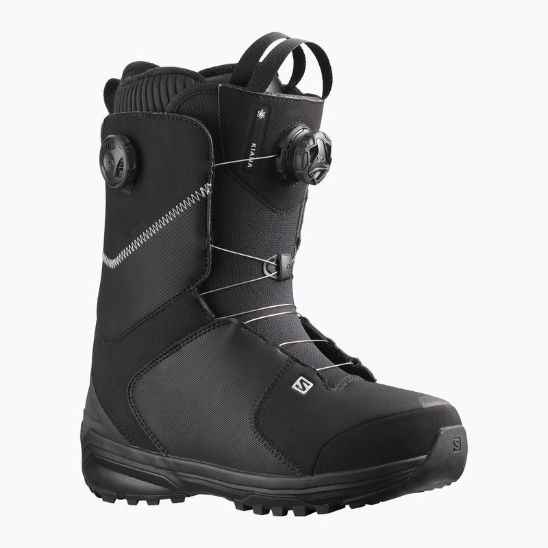 Női snowboard csizma Salomon Kiana Dual Boa fekete L41429100 11