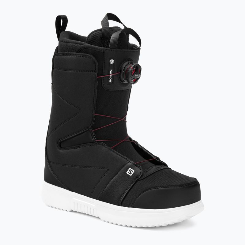 Férfi snowboard csizma Salomon Faction Boa fekete L41342400