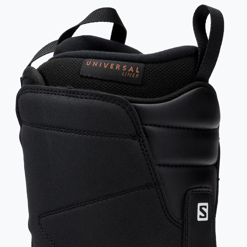 Férfi snowboard csizma Salomon Faction Boa fekete L41342400 9