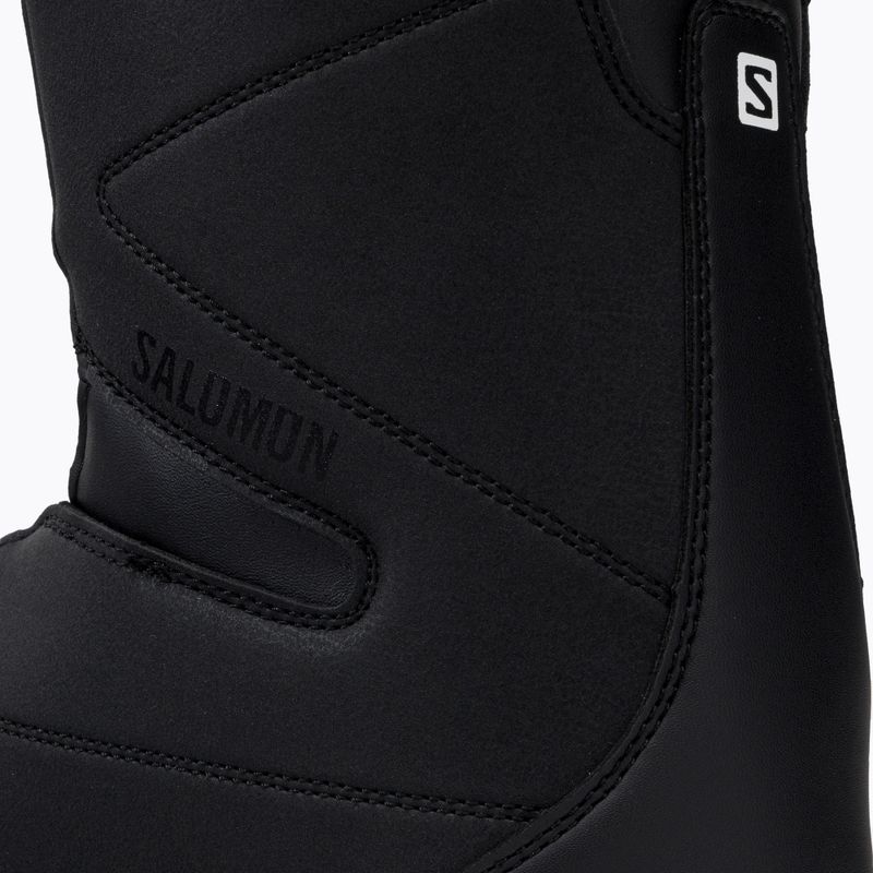 Férfi snowboard csizma Salomon Faction Boa fekete L41342400 10