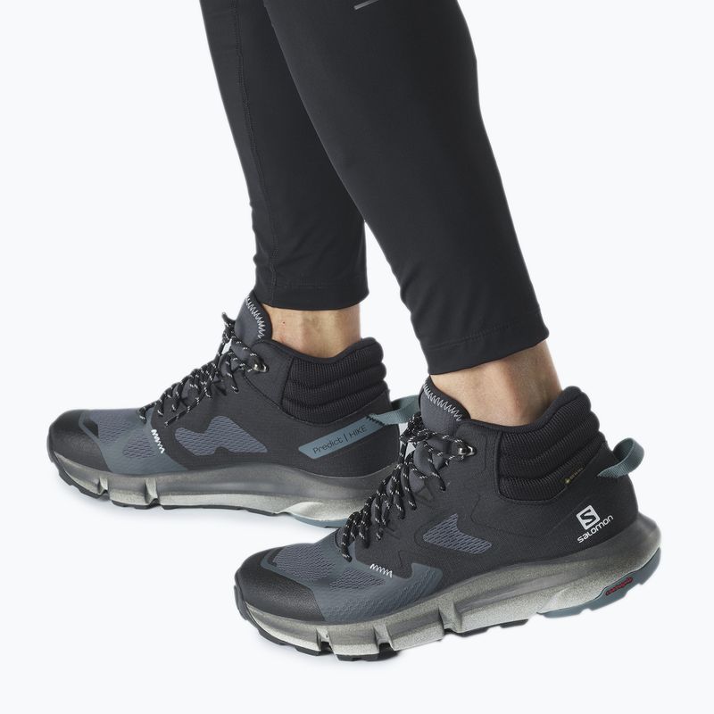 Salomon Predict Hike Mid GTX fekete férfi túracipő L41460900 15