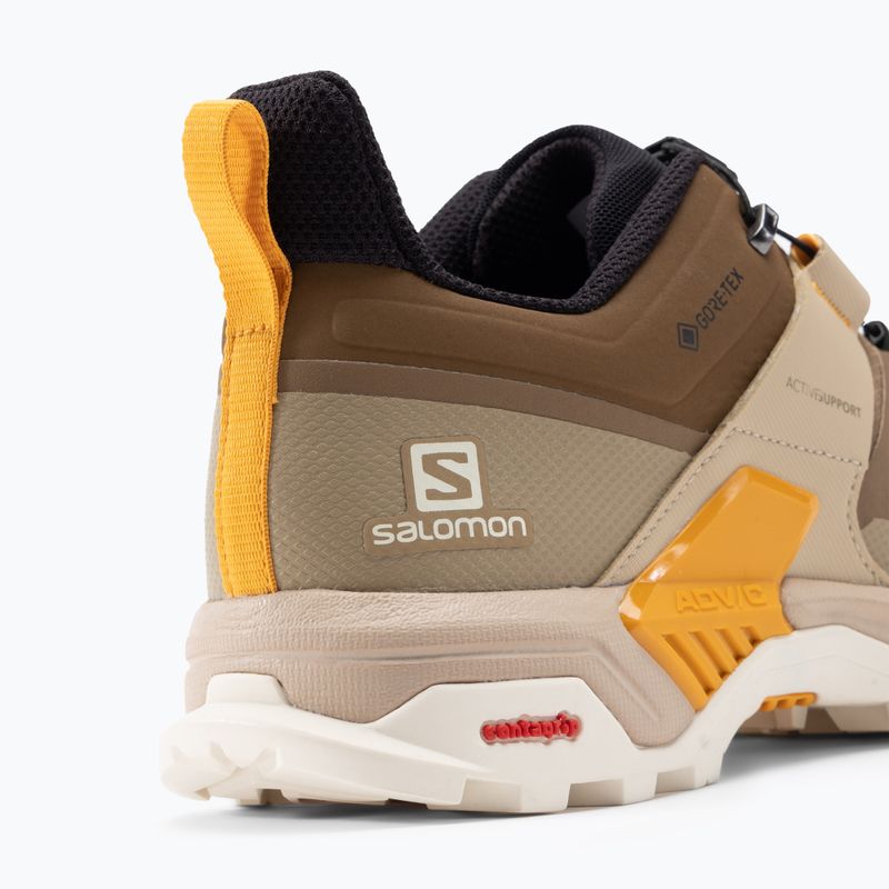 Férfi túrabakancsok Salomon X Ultra 4 GTX barna L41445600 8
