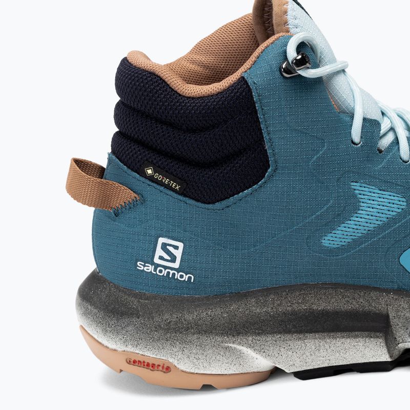 Salomon Predict Hike Mid GTX kék női túracipő L41460700 8