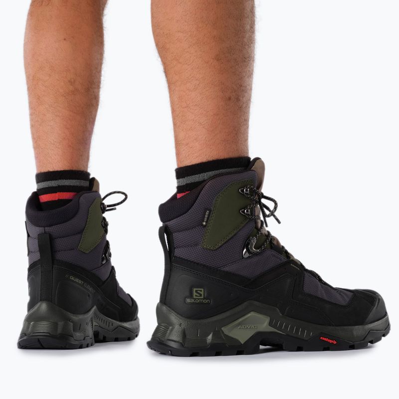 Salomon Quest Element GTX zöld férfi túracipő L41457100 10