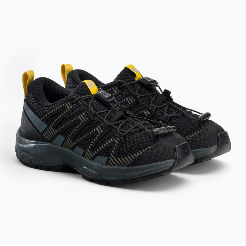 Salomon XA Pro V8 gyermek terepfutó cipő fekete L41436100 5