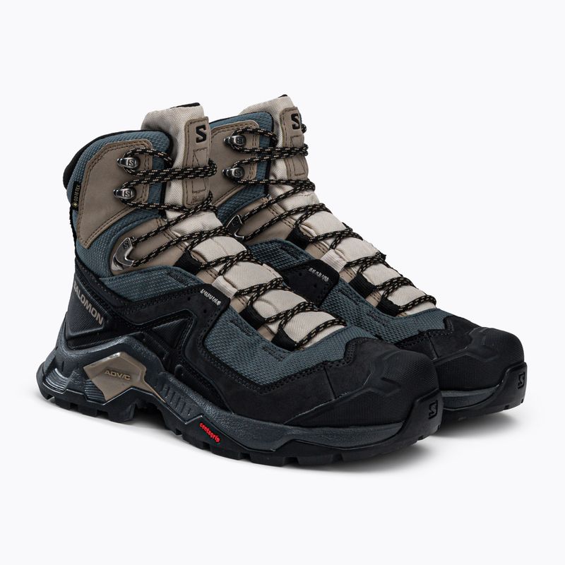 Salomon Quest Element GTX fekete-kék női túracipő L41457400 4