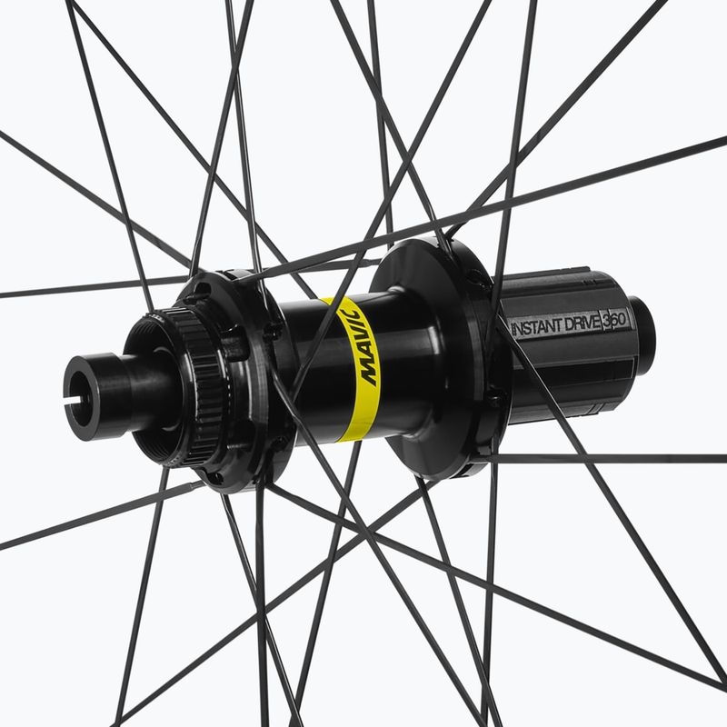 Mavic Ksyrium 30 Disc hátsó kerékpár kerék fekete R4041155 2