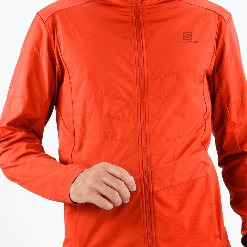 Férfi Salomon Outline AS Hybrid Mid kabát piros LC1809000 LC1809000 4