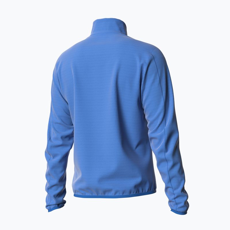 Férfi Salomon Outrack HZ Mid fleece melegítőfelső kék LC1711000 3