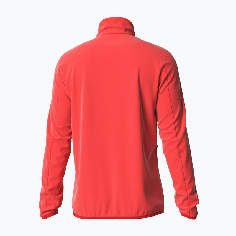 Férfi Salomon Outrack Full Zip Mid fleece pulóver narancssárga LC1711600 3